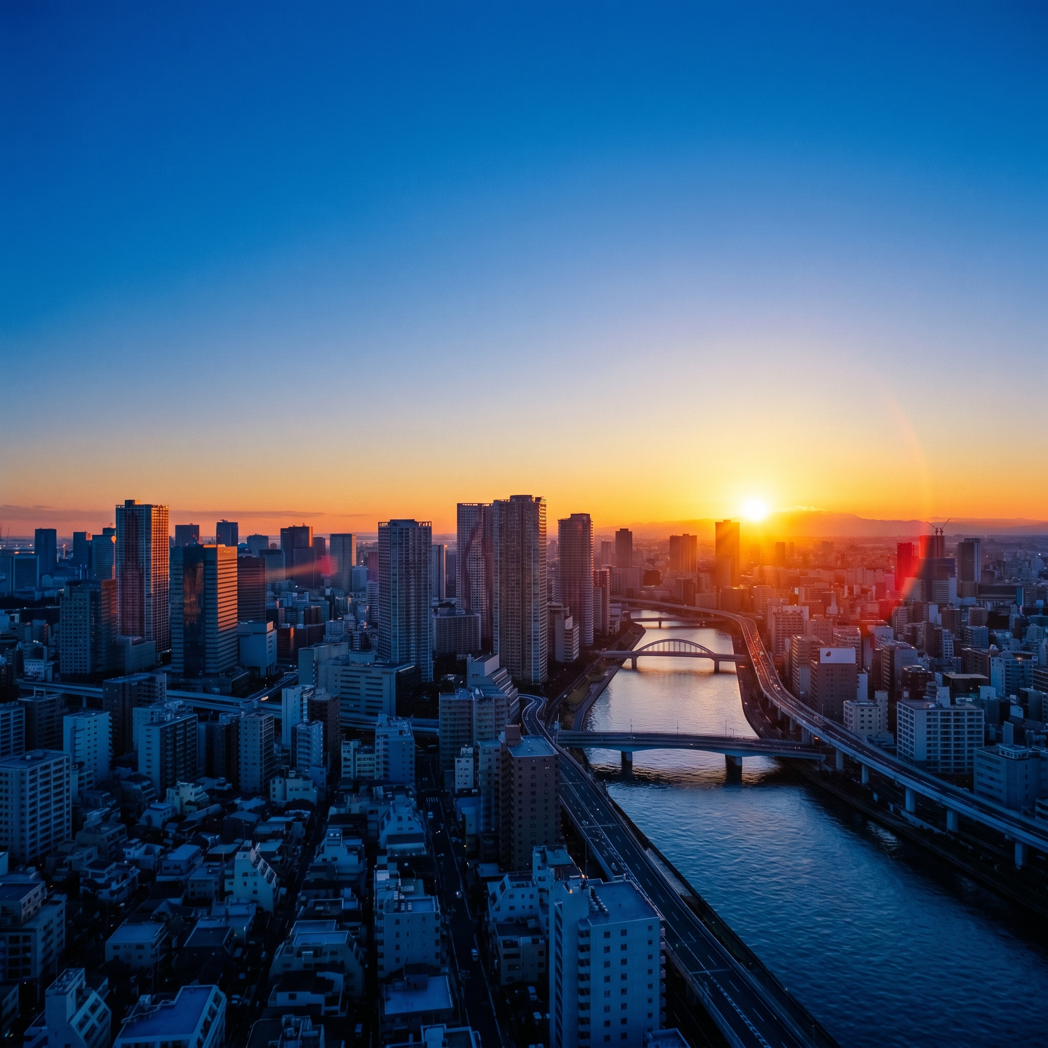 夜明け